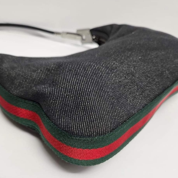 Authentic Gucci Orphidia Hobo in denim - Picture 5 of 15